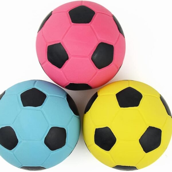 Soft Latex Squeaky Soccer Ball (Toy for Small Dogs)