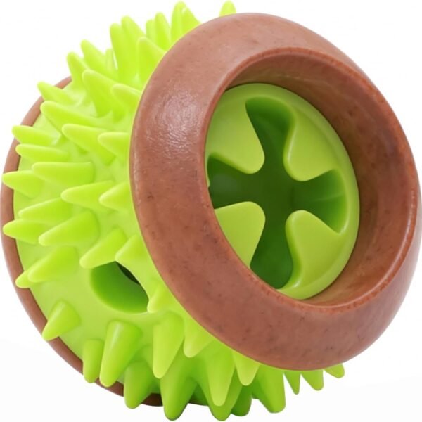 Green Treat Dispensing Puzzle Ball for Small Dogs
