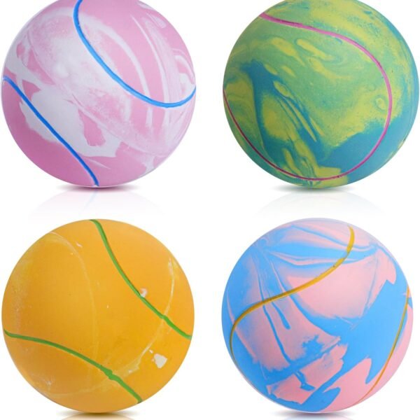 Squeaky Interactive Fetch Ball (Latex, for Puppies)