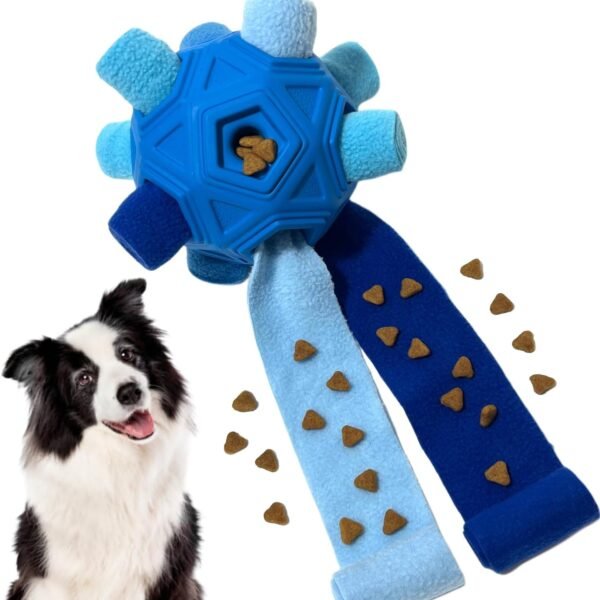 Interactive Snuffle Ball Dog Toy, Hard-Wearing