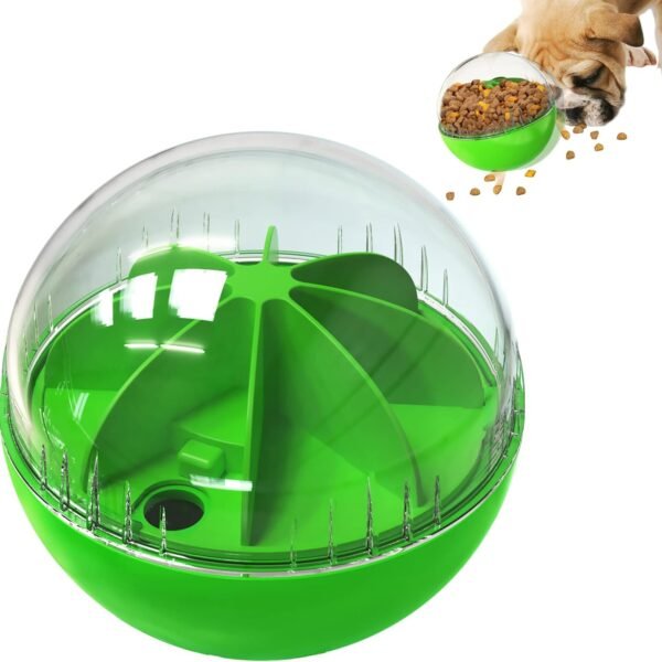 Sound Treat Dispenser Puzzle Ball for Medium Dogs